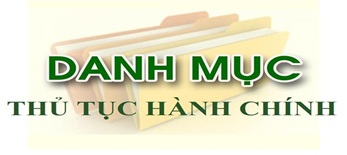 DANH MỤC TTHC CẤP XÃ